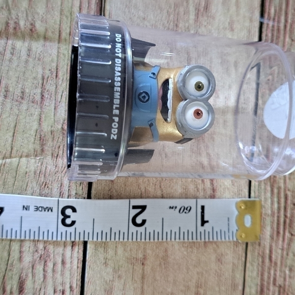 Minions Despicable Me BOB Good 2 Grow Juice Topper Figure PODZ New 3" x 2" - Picture 7 of 8